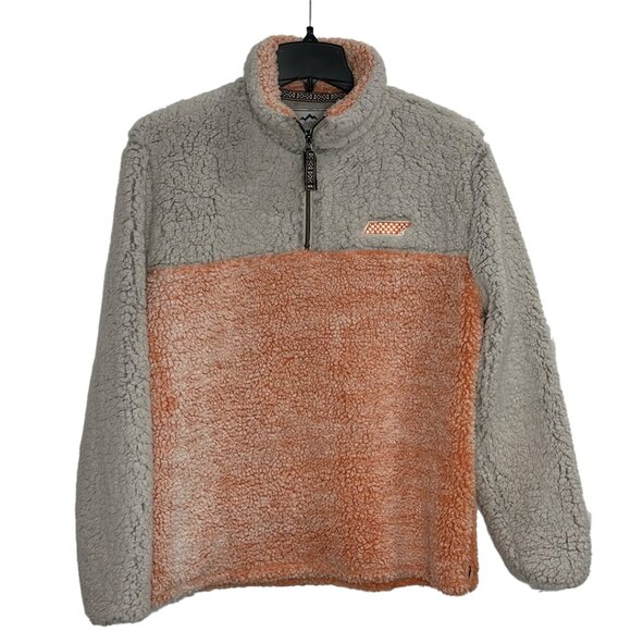 Tennessee Vols Summitt Sports Unisex L Sherpa Heavy Fleece UT Volunteers 1/4 Zip - Picture 1 of 8